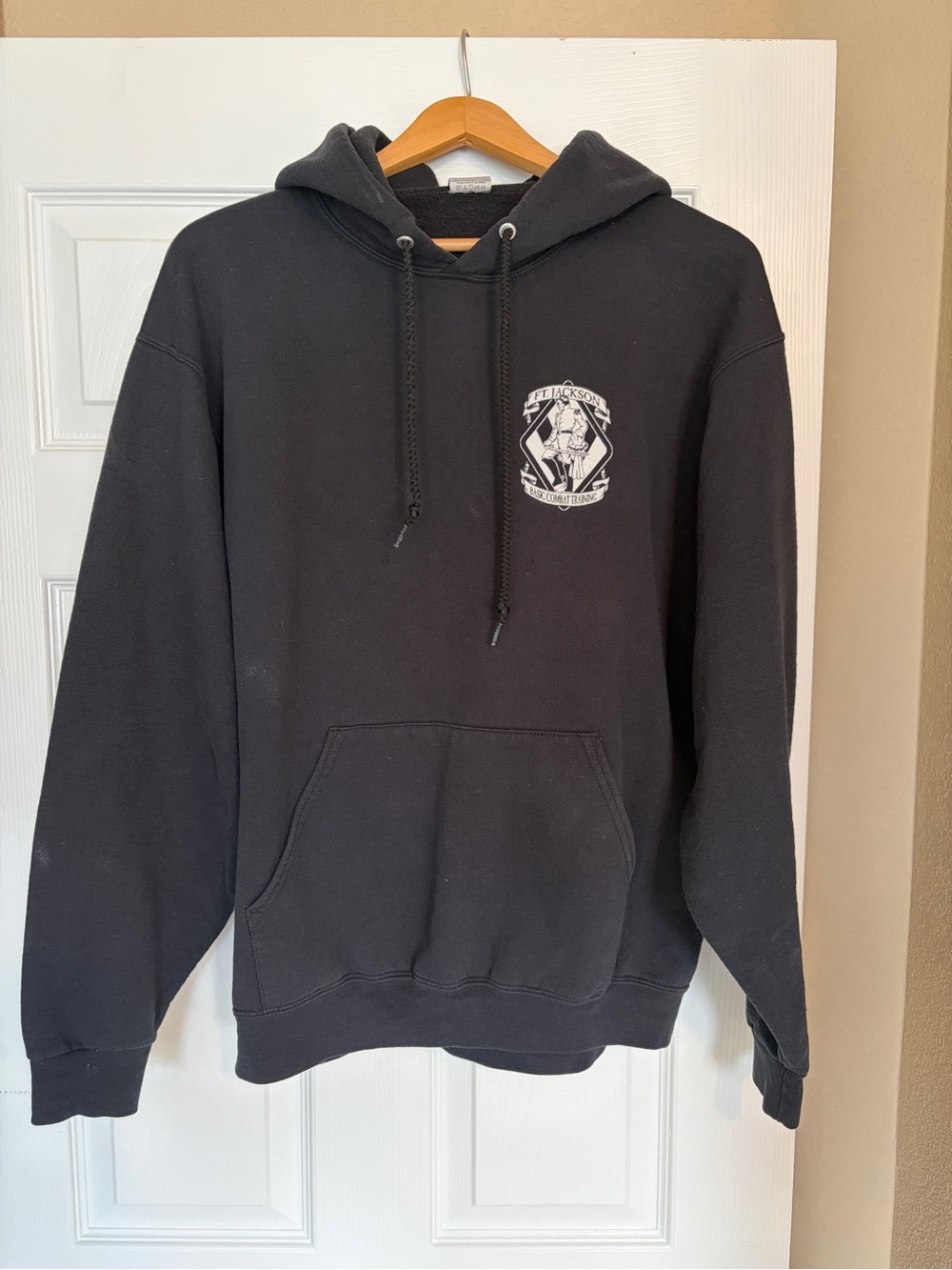 FT Jackson Basic Combat Training Graduation Hoodie Large Spartans Army Military